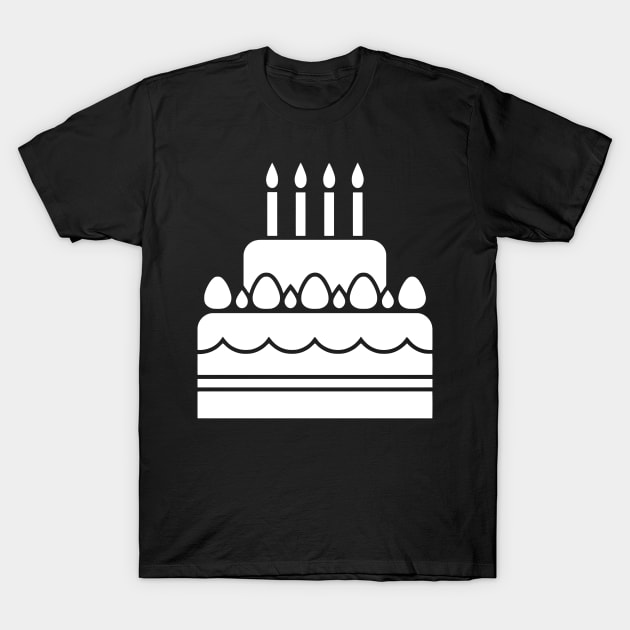 Birthday Cake T-Shirt by Ramateeshop